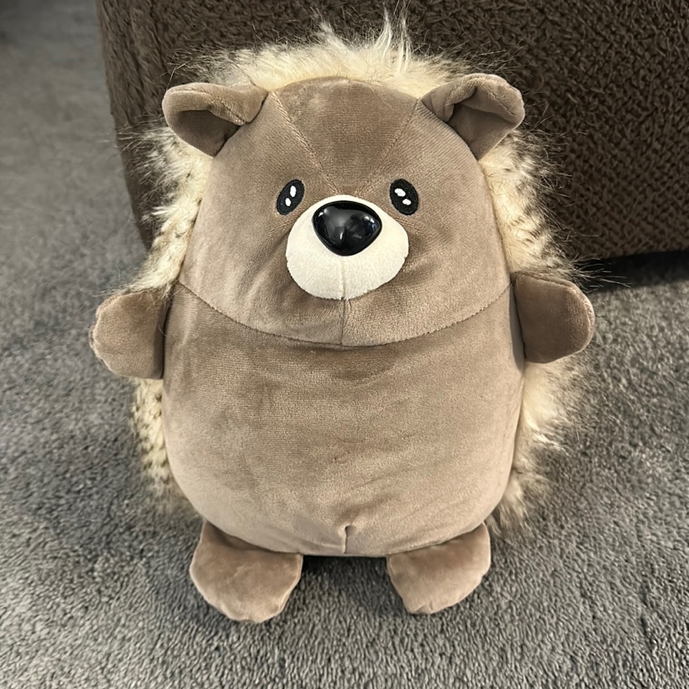 Stuffed Hedgehog heat pad